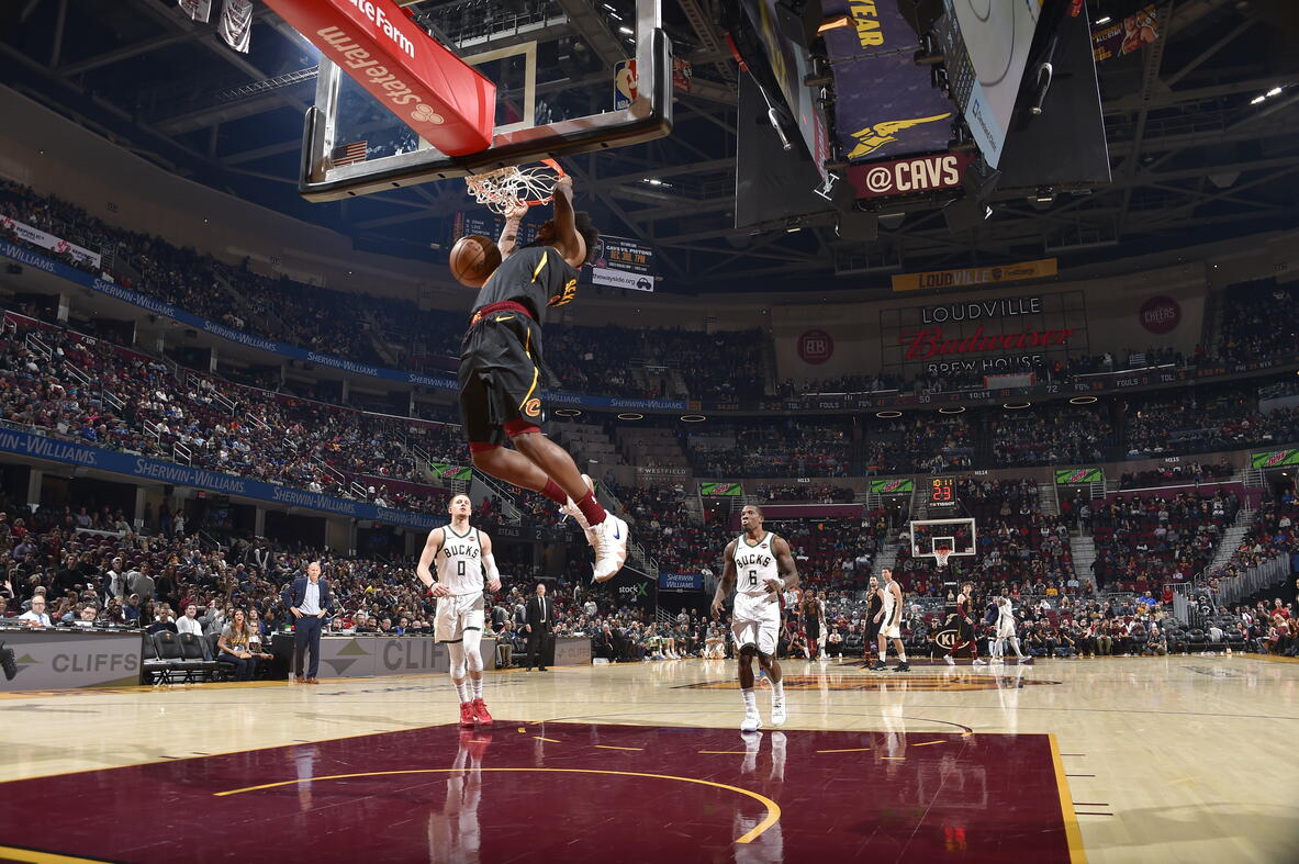 Vivid Cavs Vs Bucks | Rocket Game Preview Wallpaper Collection