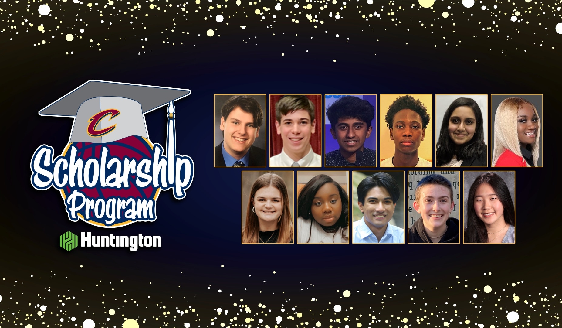 Cavaliers and Huntington Award Scholarships to 11 Northeast Ohio High