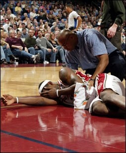 Nba lebron injury Clearance