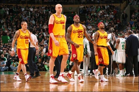 Cavaliers at Celtics - March 6th, 2009 | Cleveland Cavaliers
