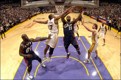 lakers vs cavs 2009