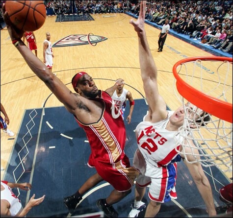 Cavaliers: Cavaliers at Nets - April 8th, 2006 | Cleveland Cavaliers
