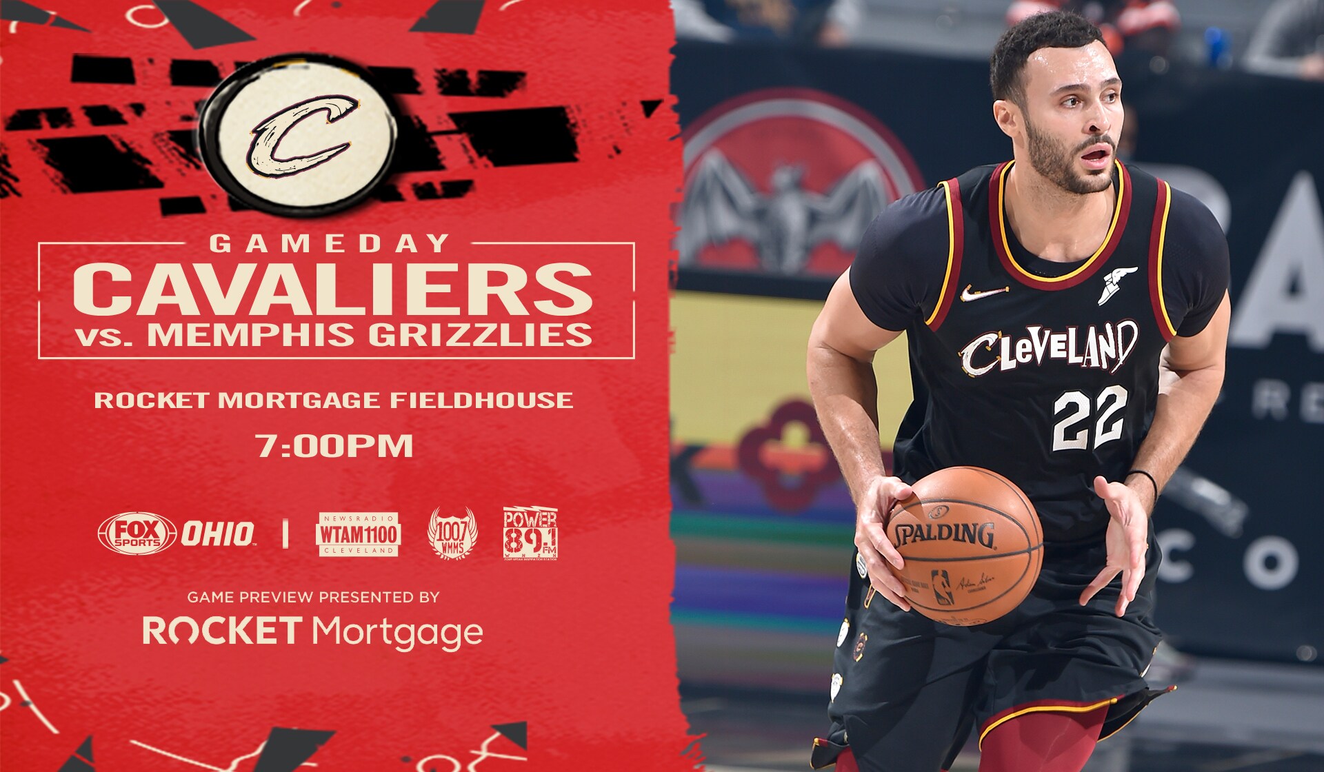 Cavs vs Grizzlies Rocket Mortgage Game Preview