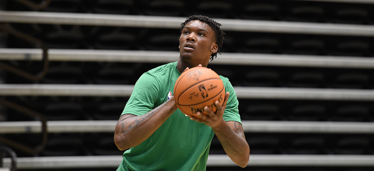 Rob Williams Ramping Up Practice Activity, Anxious to Return | Boston ...