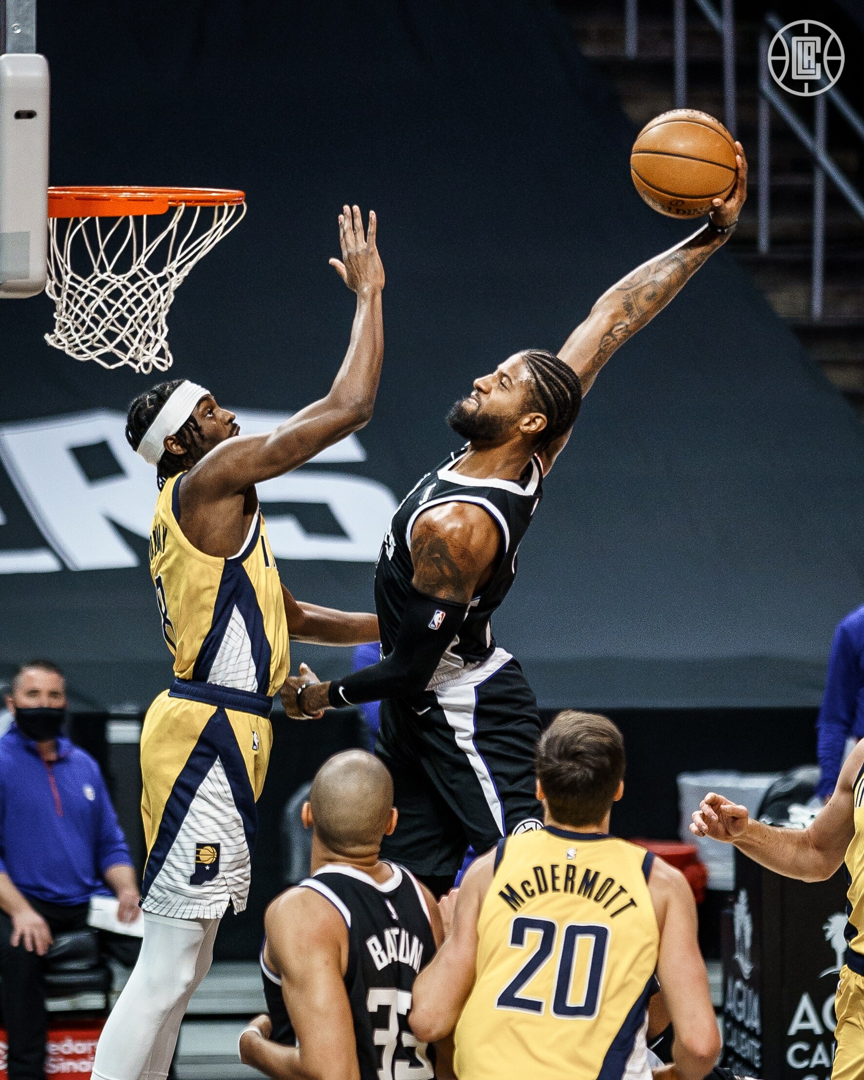 Gallery Clippers vs Pacers (1.17.21) Photo Gallery