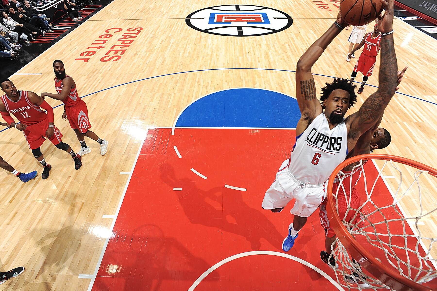Photos Clippers vs. Rockets 1/18/16 Photo Gallery