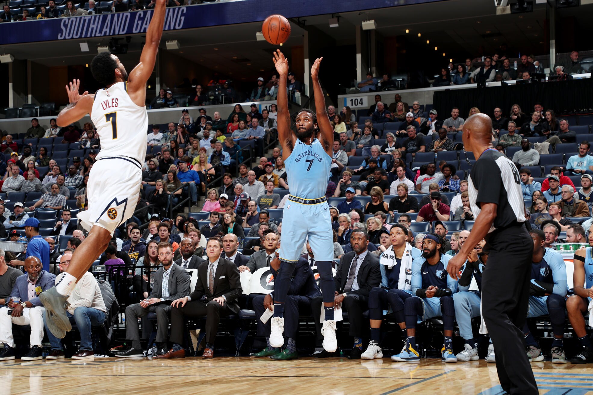 Grizzlies vs. Nuggets photos 11.7.18 Photo Gallery
