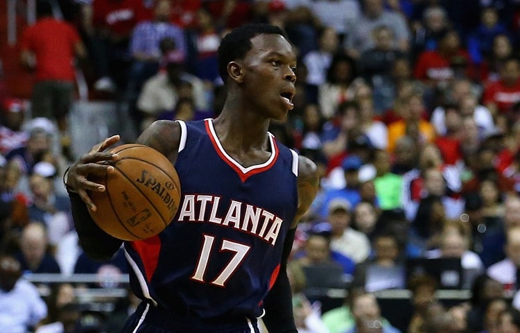 Dennis Schröder Hits Half-Court Shot, Unleashes Sick Crossover In