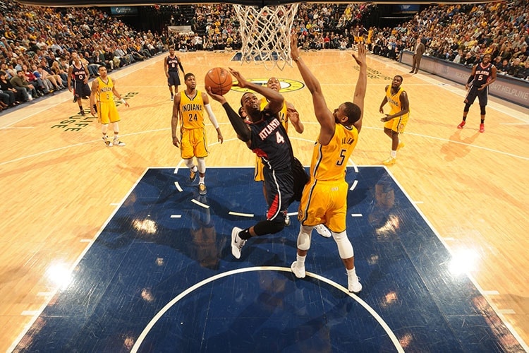 Hawks vs. Pacers April 6, 2014 Photo Gallery