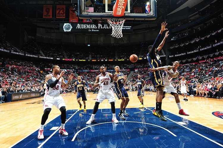 Hawks vs. Pacers, Game 3 April 24, 2014 Photo Gallery