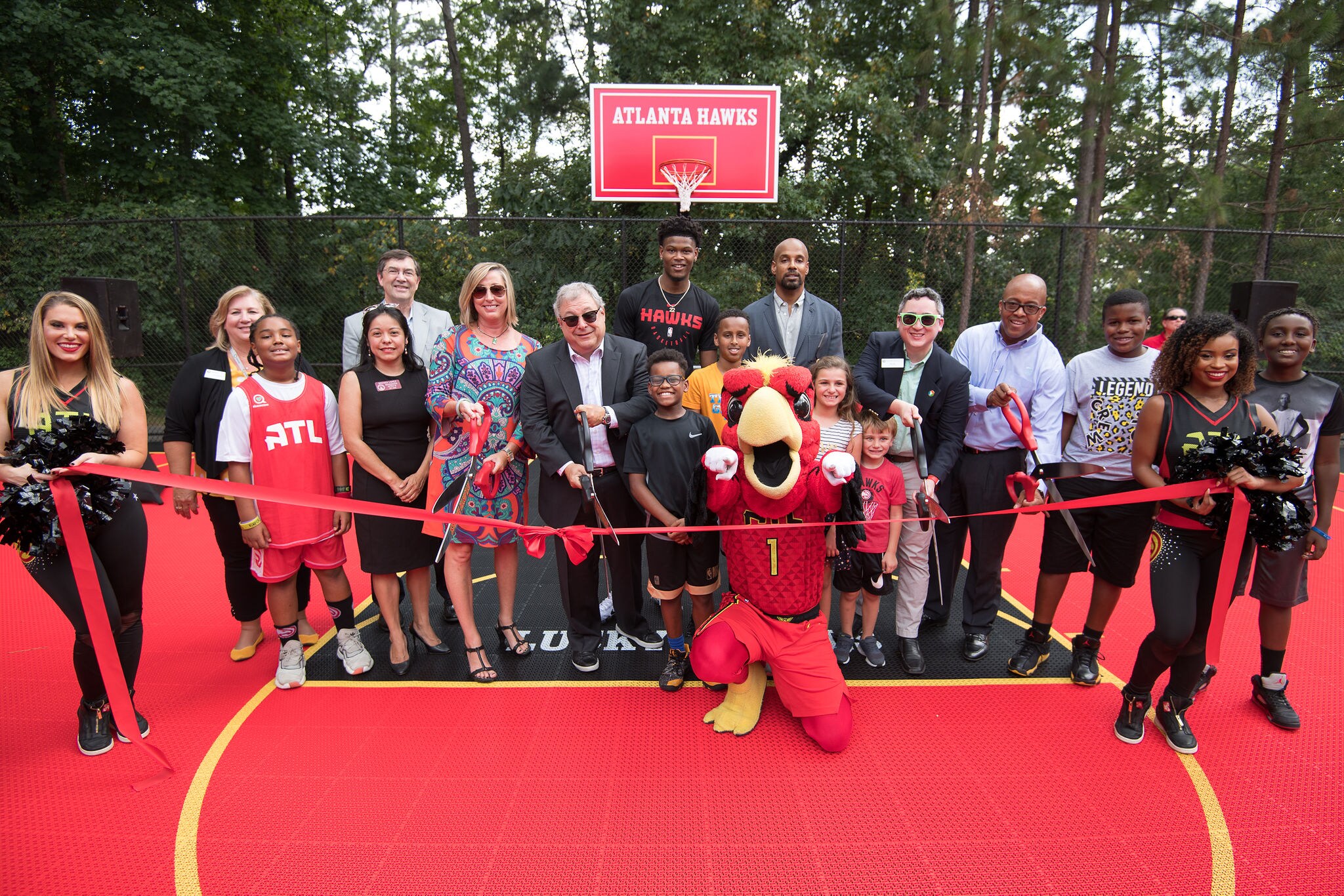 Good Neighbor Club Lucky Shoals Recreation Center Unveiling Photo