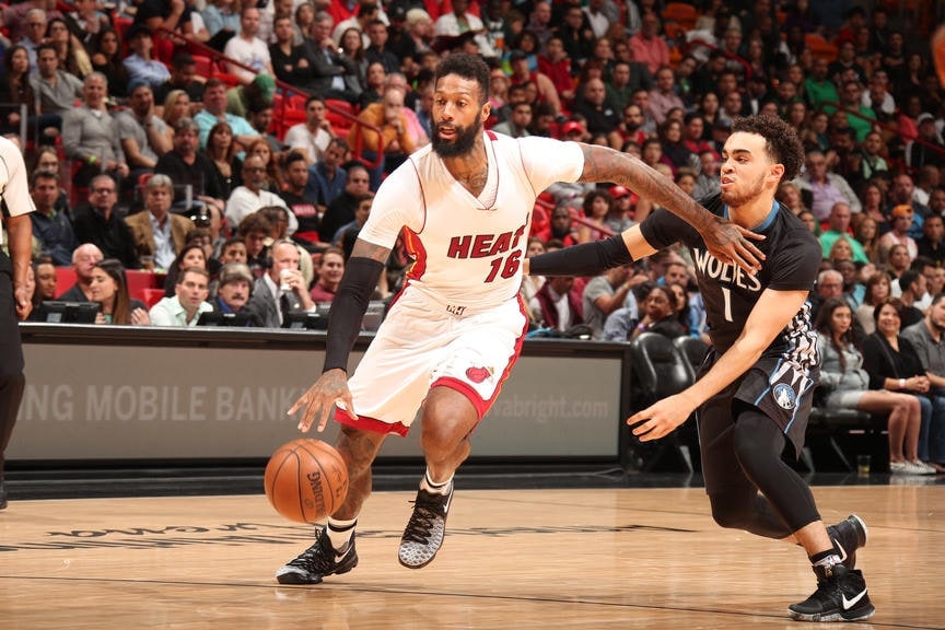 Exquisite Game Preview #37 - Timberwolves Vs. Heat Abstract Illustration