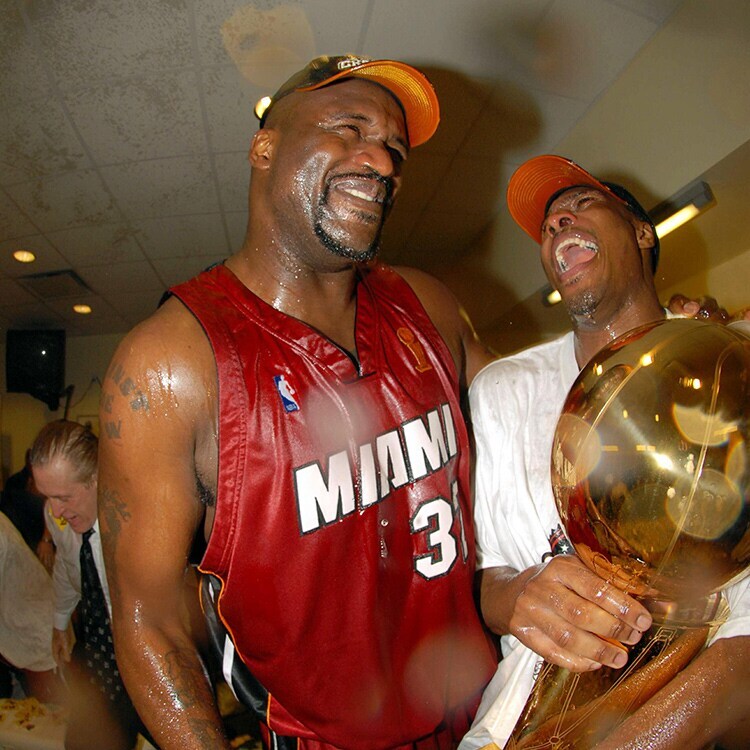 miami heat locker room celebration