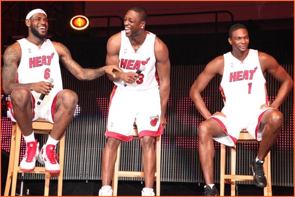 miami heat welcome party
