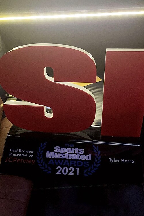 Tyler Herro & Udonis Haslem Win Big at the 2021 SI Awards