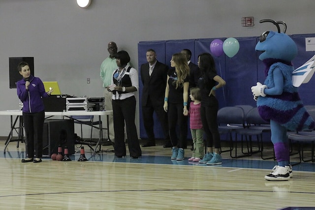Stratford YMCA Court Unveil 11 8 14 Photo Gallery NBA