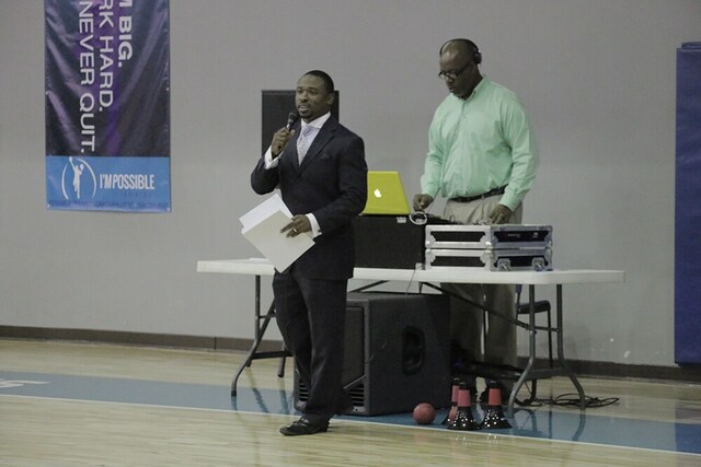 Stratford YMCA Court Unveil 11 8 14 Photo Gallery NBA