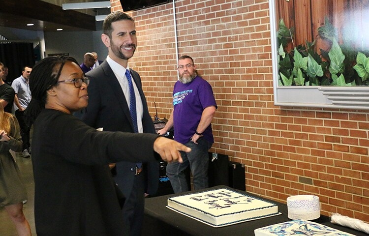 Head Coach James Borrego Visits Charlotte | Charlotte Hornets