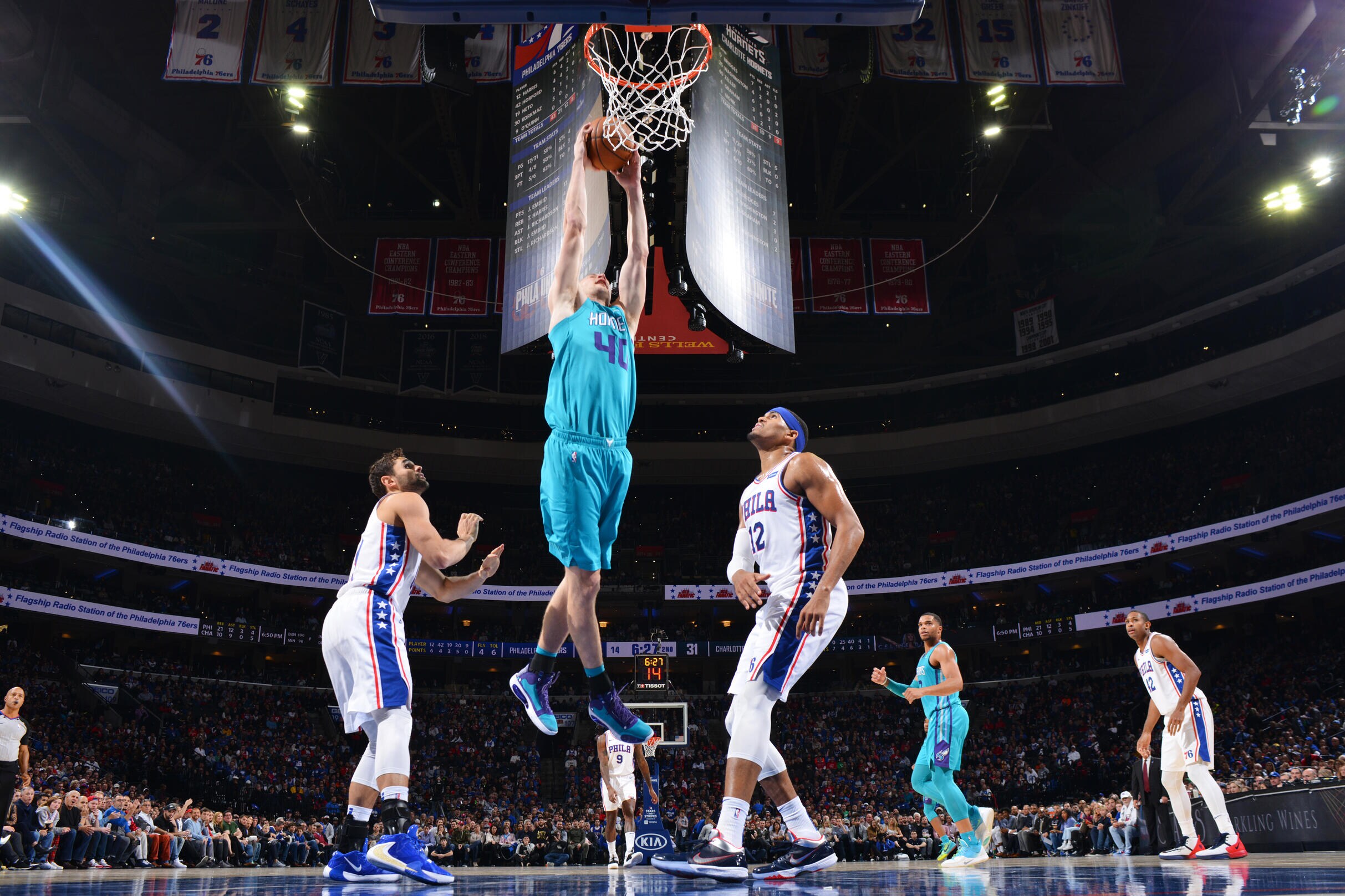 Zeller Scores Season High as Fall in Philadelphia