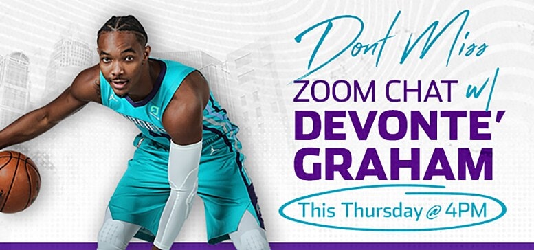 Send in Your Questions for Hornets Point Guard Devonte' Graham | NBA.com