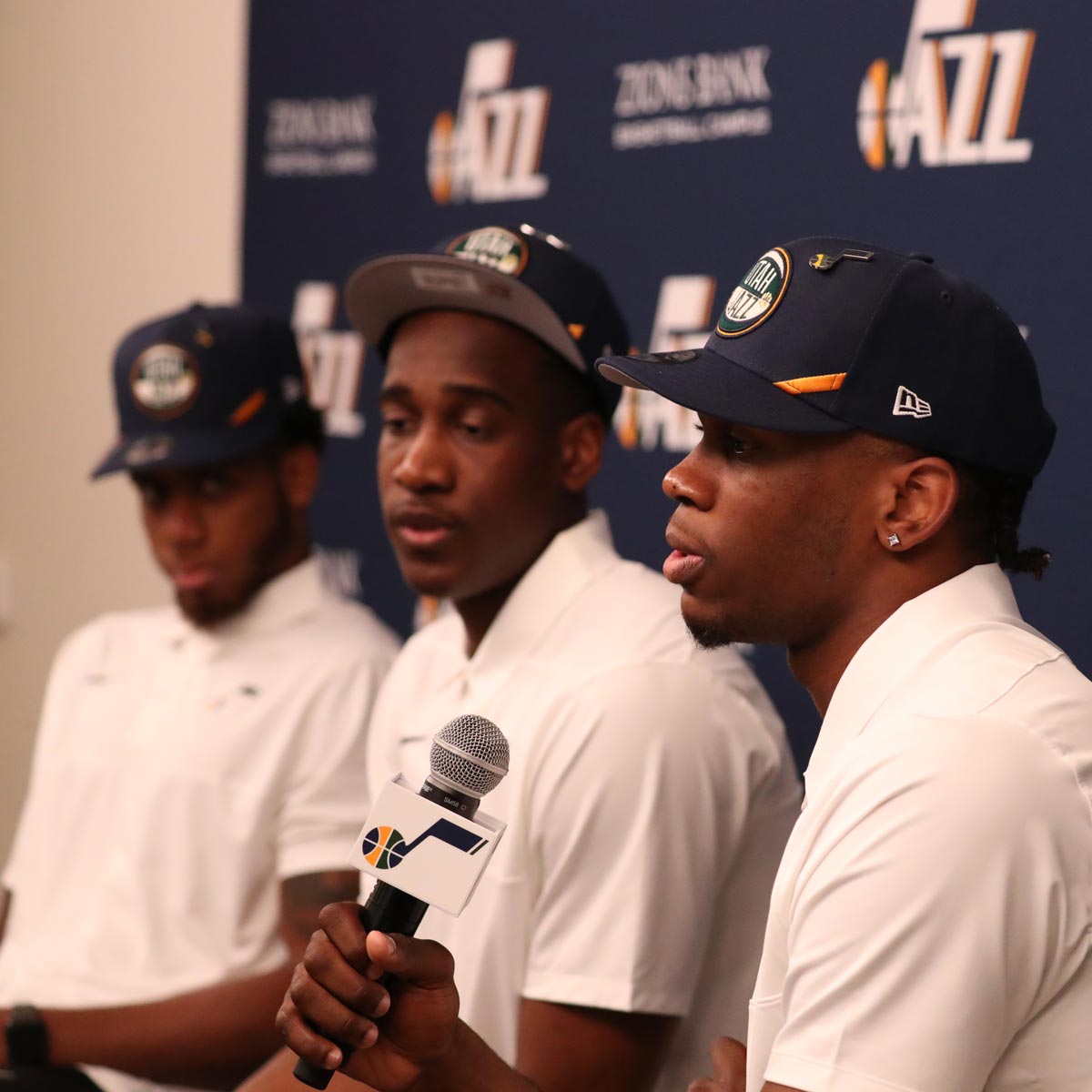 Jazz draft picks Brantley, Oni and WrightForeman rooting for each