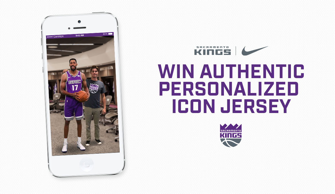 Use Augmented Reality to Win Kings Nike Jersey!
