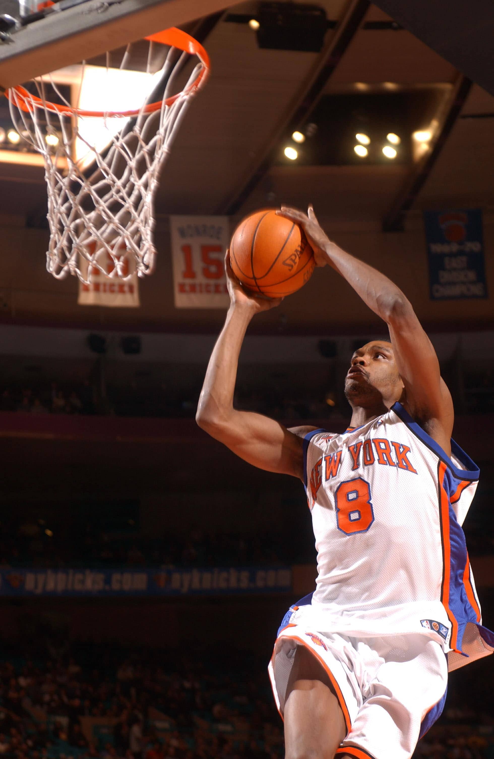 Gallery: Sprewell in the Orange and Blue | New York Knicks