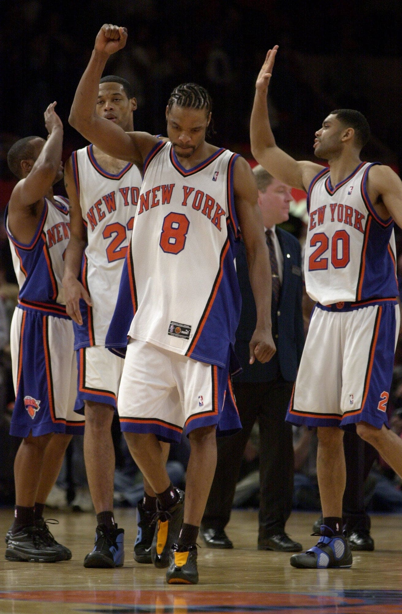 Gallery: Sprewell in the Orange and Blue | New York Knicks