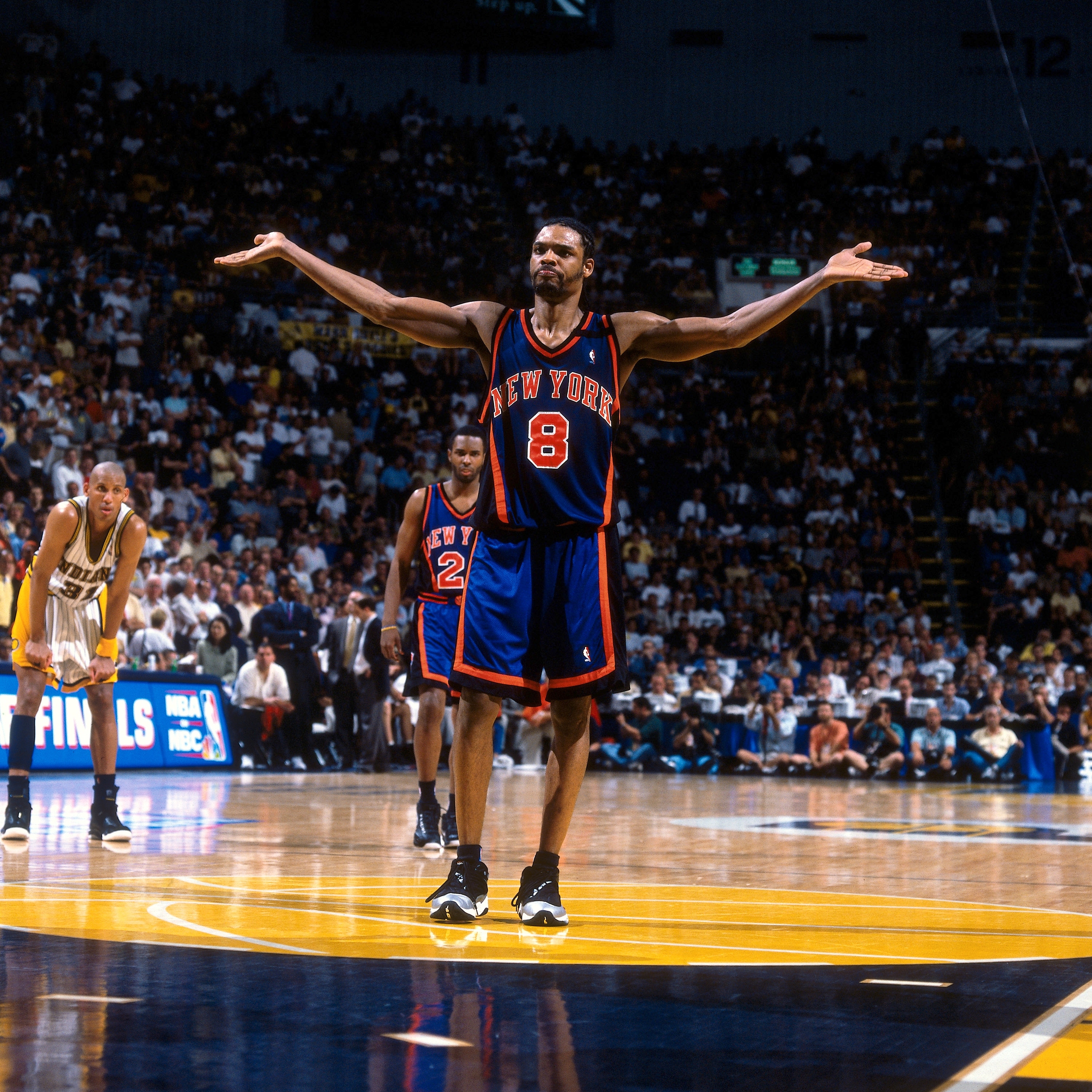 Gallery: Sprewell in the Orange and Blue | New York Knicks