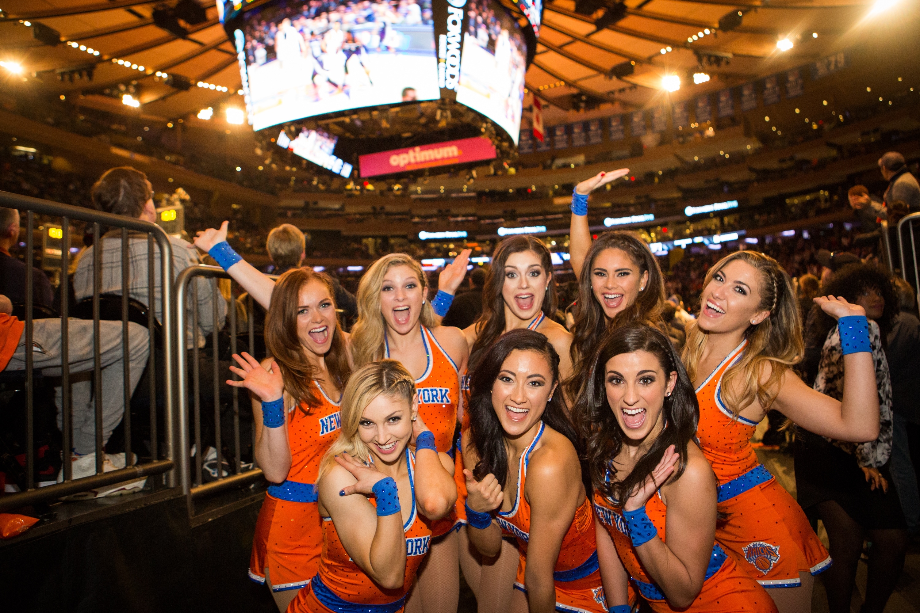 The Knicks City Dancers Make Their 25th Anniversary Season Debut! Photo