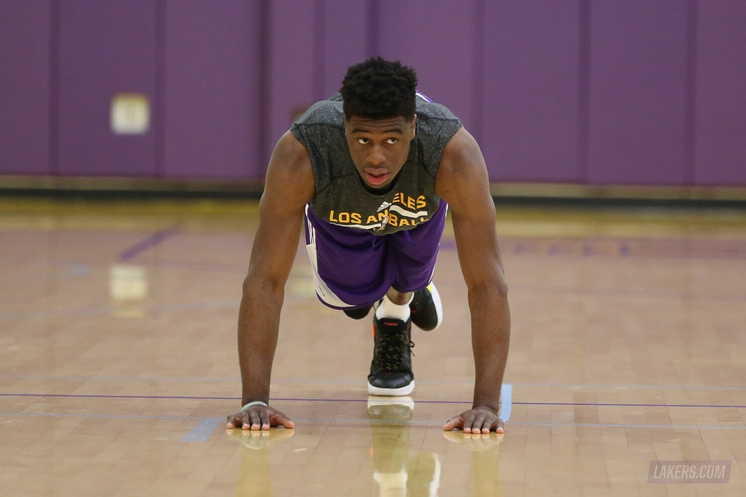 Photos Lakers Draft Workouts Emmanuel Mudiay Photo Gallery