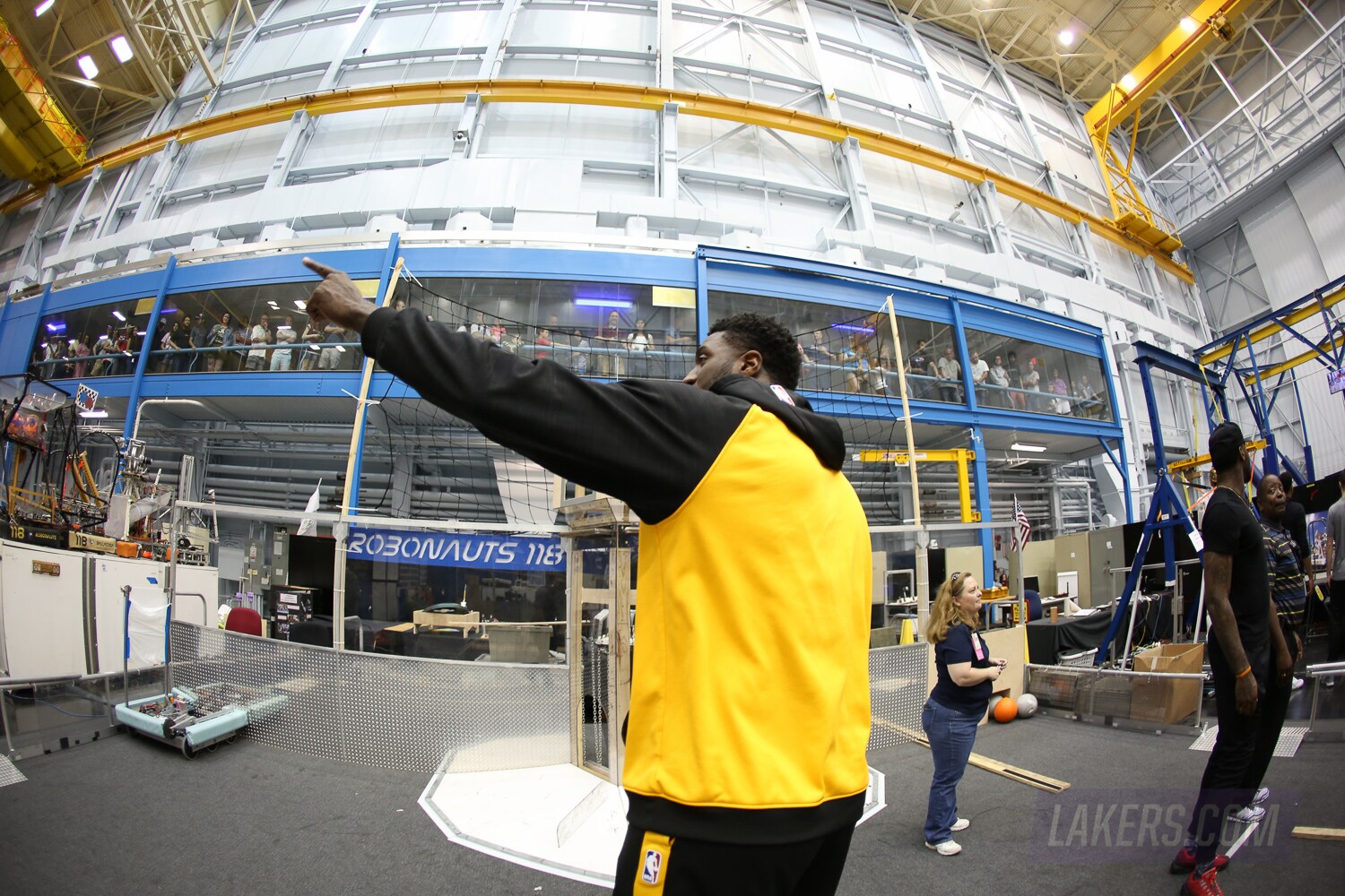 Lakers Tour NASA Johnson Space Center | Los Angeles Lakers
