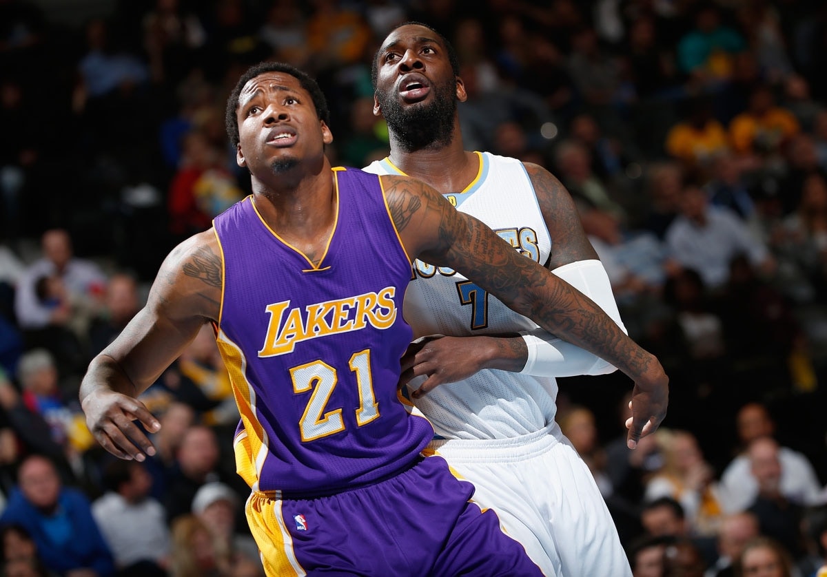 2014-15 Player Galleries: Ed Davis | Los Angeles Lakers, image size:1200x838