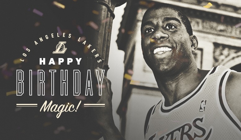 Magic Johnson Celebrates 59th Birthday | NBA.com