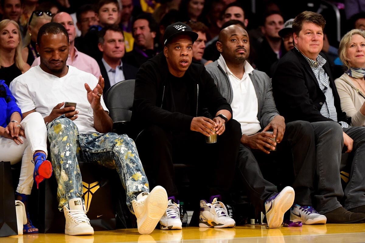 Photos: Celebrities at Kobe #39 s Final Game Los Angeles Lakers