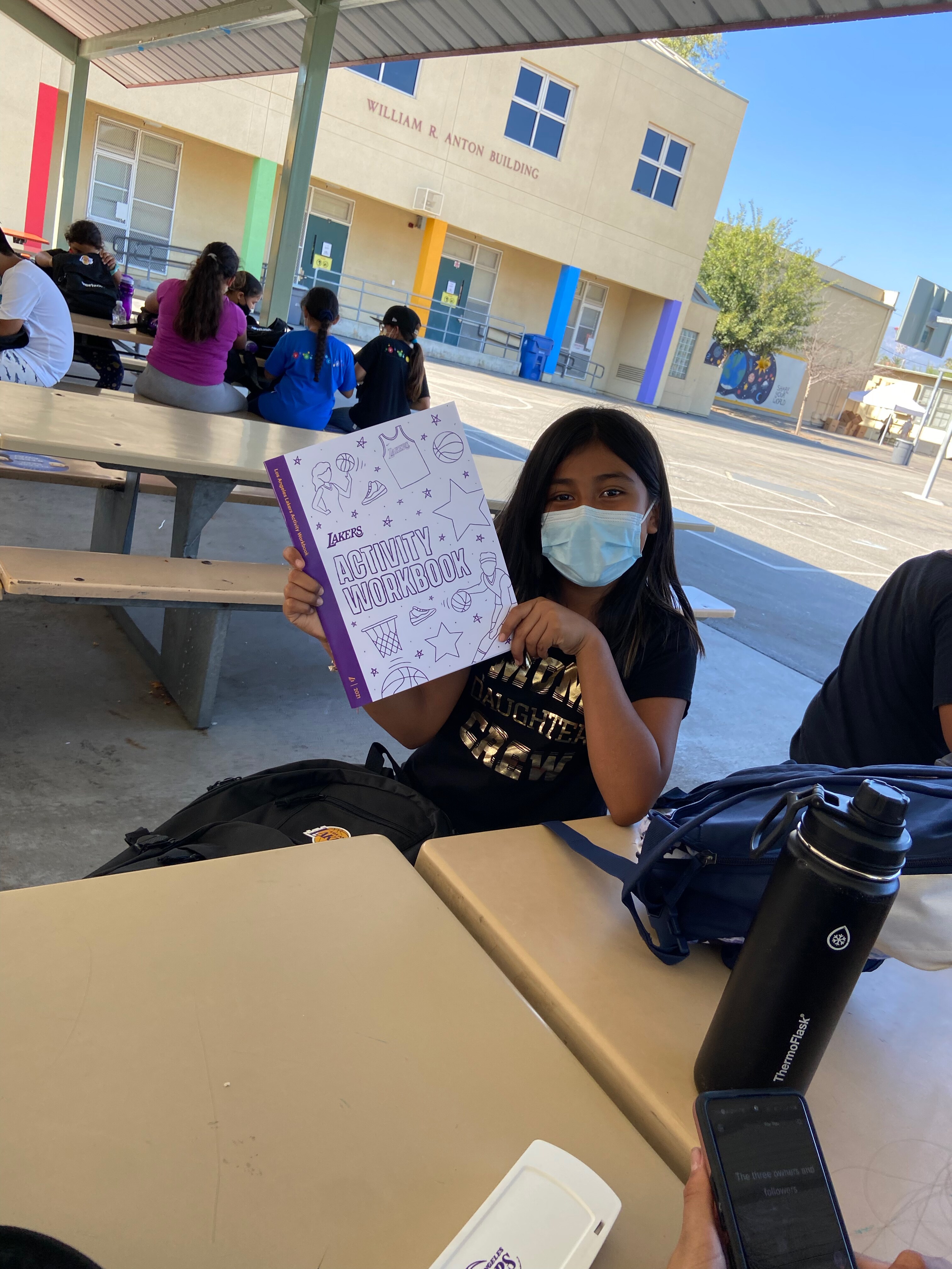 Lakers and Verizon Backpack Build Photo Gallery