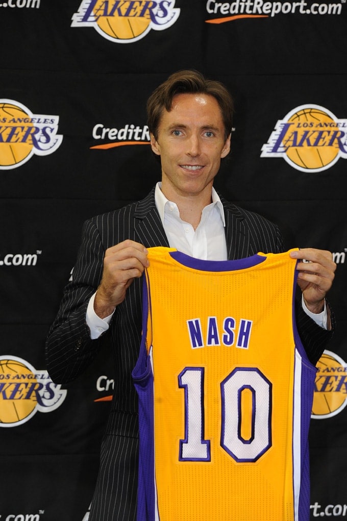 Steve Nash Introductory Press Conference Photo Gallery
