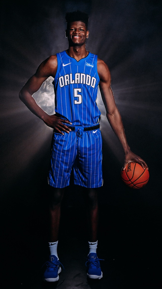 Carte Panini Chronicles Origins 2018-19 - Mo Bamba AUTO ROOKIE #/99 - Orlando Magic - Signée