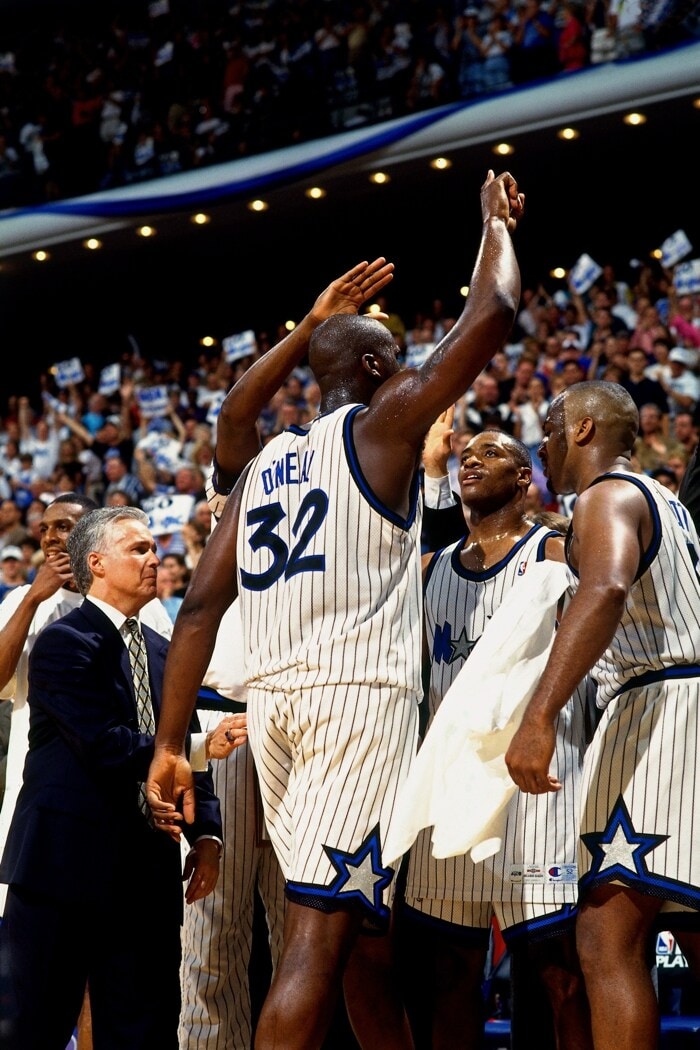 Game 7 Celebration in 1995 Eastern Conference Finals | Orlando Magic