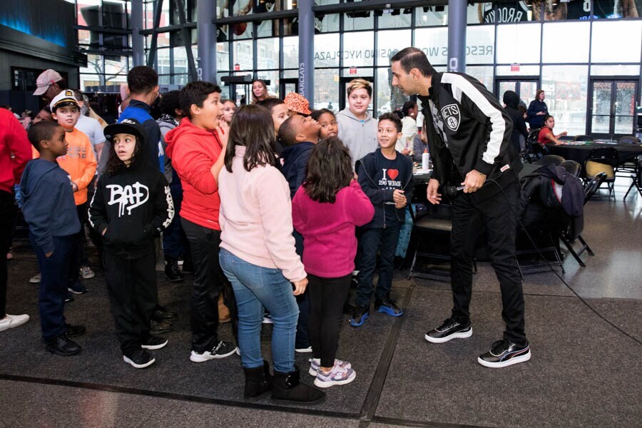 Brooklyn Nets Community Holiday Party Photo Gallery