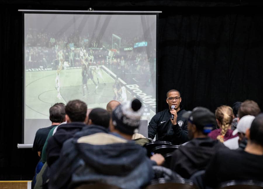 Brooklyn Nets Basketball Academy Coaches Clinic Photo Gallery