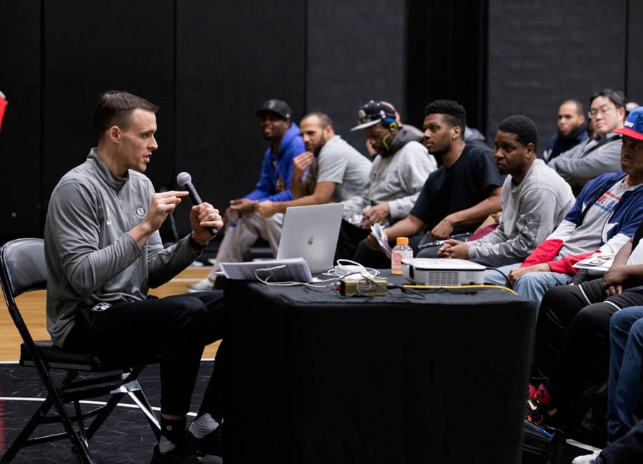 Brooklyn Nets Basketball Academy Coaches Clinic Photo Gallery