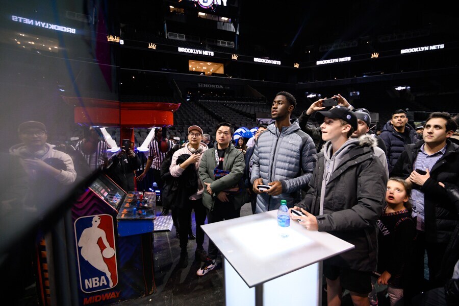 Nets Season Ticket Member Party Photo Gallery