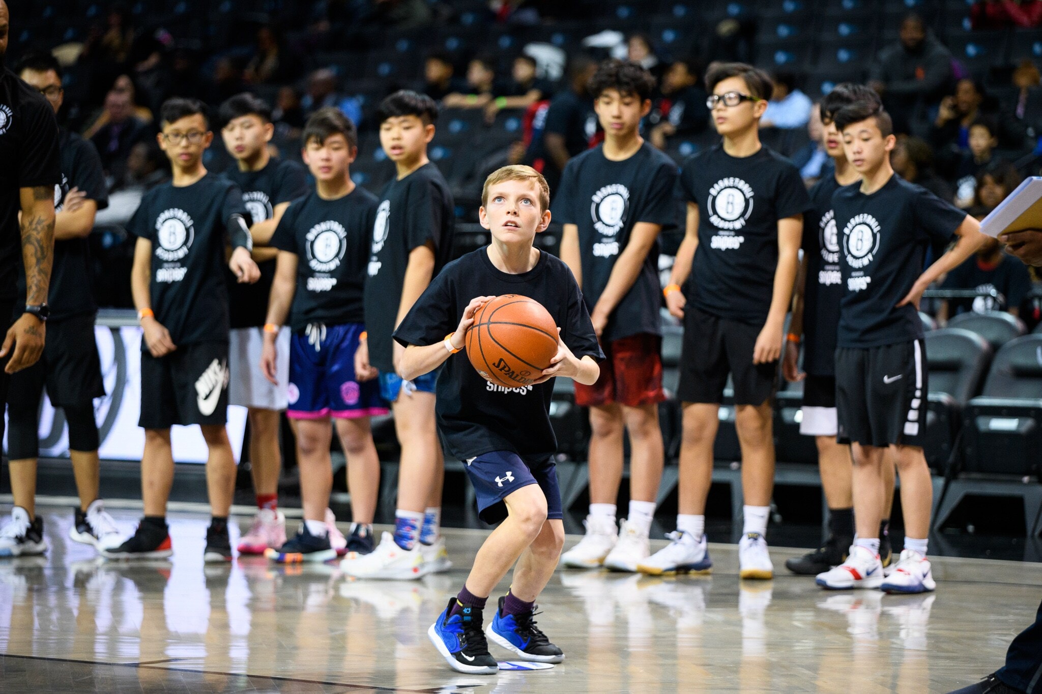 Brooklyn Nets Basketball Academy Skills Challenge Photo Gallery