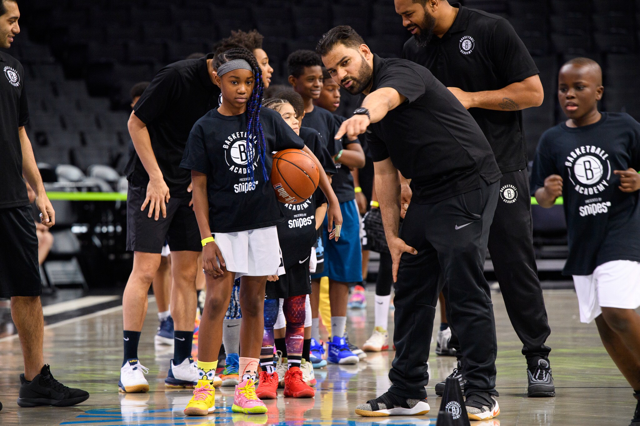 Brooklyn Nets Basketball Academy Skills Challenge Photo Gallery
