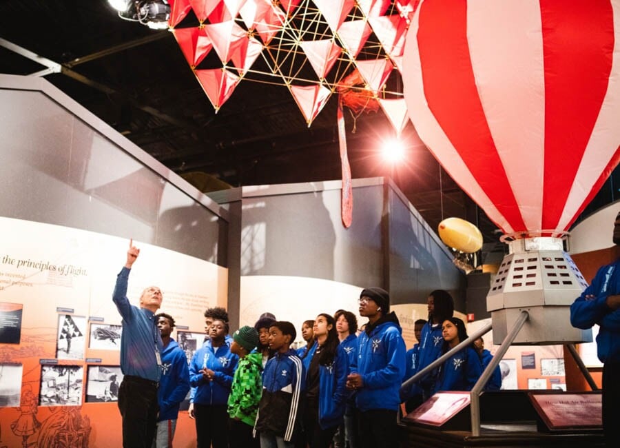 Black History Month Cradle of Aviation Tour Photo Gallery