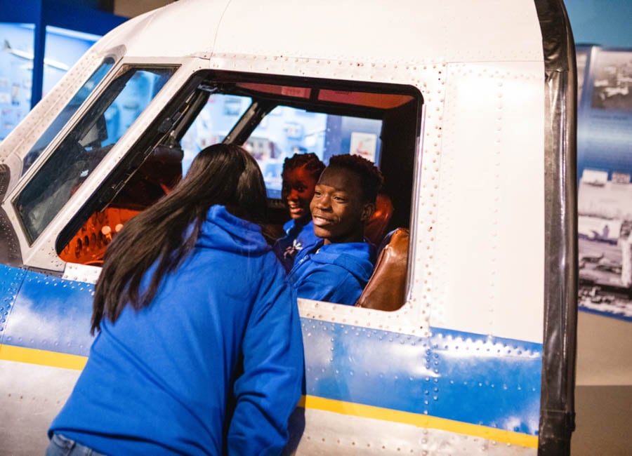 Black History Month Cradle of Aviation Tour Photo Gallery