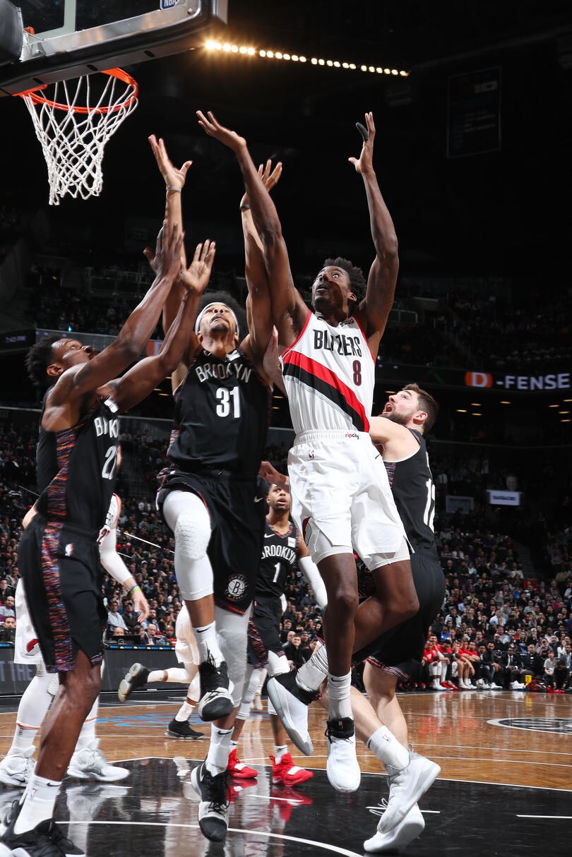 Gallery Nets vs. Trail Blazers Photo Gallery