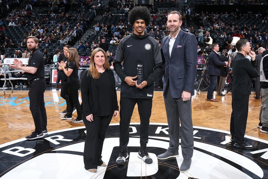 Brooklyn Nets’ Jarrett Allen Receives March NBA Cares Community Assist