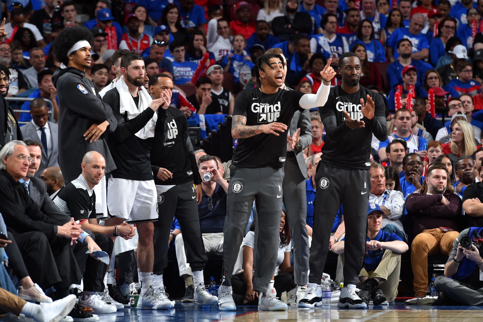 Gallery Nets vs. 76ers Game 1 Photo Gallery